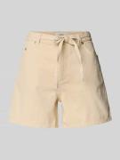 Korte broek met strikceintuur, model 'FACHA'