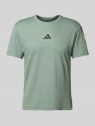 T-shirt met logo en ronde hals, model 'POWER'
