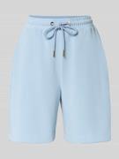 Relaxed fit korte broek met elastische band