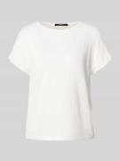 Gebreid shirt met kapmouwen, model 'Kanandi detail'