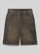 Extra baggy fit korte jeans in 5-pocketmodel, model 'RON'
