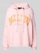 Oversized hoodie met statementprint