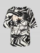 Sweatshirt met halflange mouwen