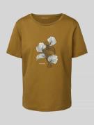 Regular fit T-shirt van puur katoen