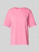 Comfort fit T-shirt van puur katoen
