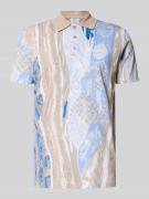 Regular fit poloshirt met korte knoopsluiting