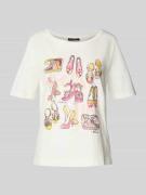 T-shirt met motiefprint