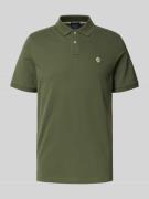 Regular fit poloshirt met logostitching