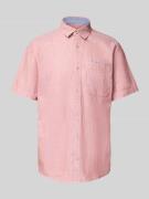 Regular fit vrijetijdsoverhemd van puur katoen