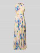 Maxi-jurk met halter, model 'VIRANO'
