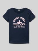 Regular fit T-shirt van puur katoen