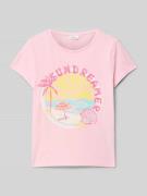 Loose fit T-shirt van puur katoen