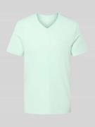 Regular fit T-shirt van puur katoen