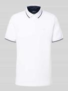 Regular fit poloshirt van katoenmix