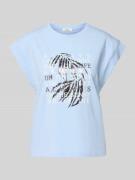 Regular fit T-shirt van puur katoen