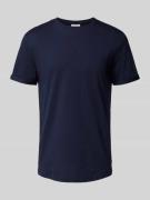 T-shirt met ronde hals, model 'Norregaard'