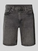 Korte slim fit jeans in 5-pocketmodel