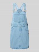 Slim fit jeansjurk met banden, model 'LINN'