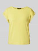 T-shirt met broderie anglaise