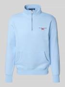 Sweatshirt met opstaande kraag