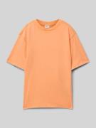Regular fit T-shirt van puur katoen