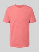 Regular fit T-shirt van katoenmix