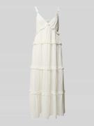 Midi-jurk in laagjeslook, model 'ANINA'