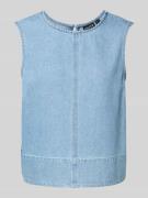 Relaxed fit jeanstop van puur katoen, model 'FLORA'