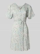 Regular fit mini-jurk van pure viscose, model 'EVIDA'