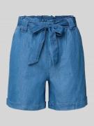 Loose fit korte jeans van een mix van katoen en lyocell, model 'BEA SM...