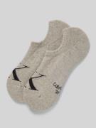 Sneakersokken met logostitching in een set van 2 stuks