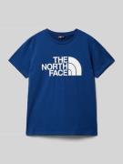 T-shirt met labelprint