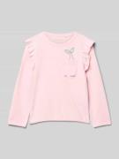 Sweatshirt met motiefprint