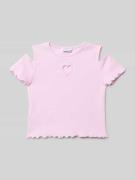 T-shirt met cut-outs