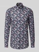 Slim fit zakelijk overhemd met extra lange mouwen