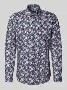 Regular fit vrijetijdsoverhemd met kentkraag