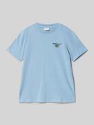 Regular fit T-shirt van puur katoen