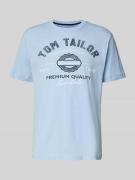 Regular fit T-shirt van puur katoen
