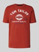 Regular fit T-shirt van puur katoen