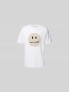 T-shirt met motiefprint