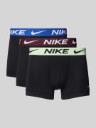 Boxershort met elastische band in een set van 3 stuks