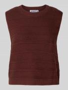 Gebreide top met structuurmotief