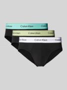 Slip met label in band in set van 3 stuks