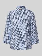 Overhemdblouse met knoopsluiting