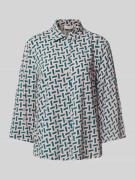 Overhemdblouse met knoopsluiting