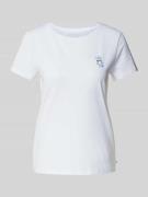 Regular fit T-shirt van puur katoen