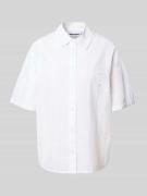 Overhemdblouse met knoopsluiting