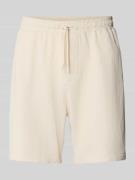 Korte broek met structuurmotief