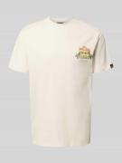 T-shirt met motiefprint, model 'PIAZZO'