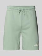 Regular fit sweatshorts met labelprint, model 'MOLLA'